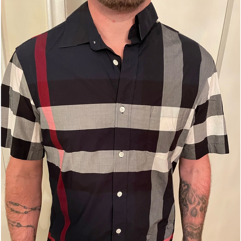 Burberry mens button down